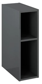 Elita Look 20 Duo, policová skrinka 20x45x64 cm PDW, antracitová lesklá, ELT-167102