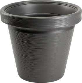 Plastový květináč Riflo 47,9x55 cm antracitový