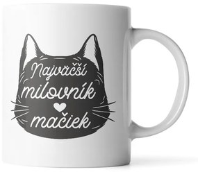 Sablio Hrnek Největší milovník koček - 200 ml - espresso