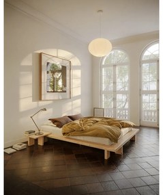 Nočný stolík z borovicového dreva v prírodnej farbe Japan – Karup Design