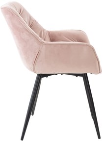 Stolička Tanna - zamat - Ružová