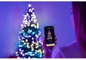 Twinkly TG70P4425P01 - LED RGBW vianočný stromček TREE 435×LED 2,1 m Wi-Fi