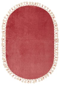 Koupelnový kobereček AMANDA II 100x150 cm červený