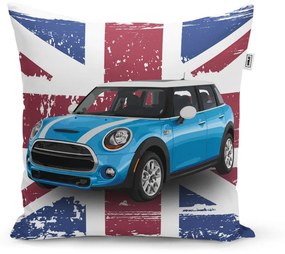 Sablio Vankúš Mini sedan Britská vlajka - 50x50 cm