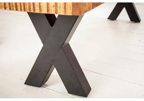 Lavica 40159 200cm Masív drevo Mango prírodná  - Komfort-nábytok
