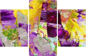 Obraz abstrakcie - maľba (90x60 cm)