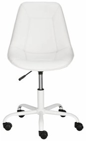 Kancelárska stolička v bielej farbe Støraa Carl
