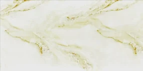 Samolepiace PVC 3D panely ARS-14, cena za kus, rozmer 60 x 30 cm, Marble biely s béžovými detailmi, IMPOL TRADE