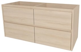 Mereo Opto, kúpeľňová skrinka 121 cm, Multidecor, Javor Hard šampanský, MER-CN993SJHS2