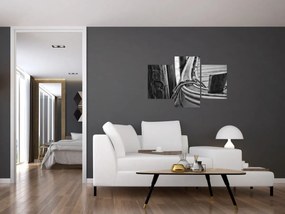 Obraz - Priviazaná loď (90x60 cm)