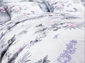 Bavlnené obliečky FLORAL biele Rozmer obliečky: 70 x 90 cm | 140 x 200 cm