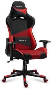 Otočné kreslo pre hráča Hz-Force 6.2 Red Mesh