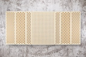 Novaya Extra tvrdý Latexový matrac Ultra Hard 7 Zone (T5) Veľkosť: 200 x 90 cm, Materiál: Silver Antipilling (protižmolkovací), Tvrdosť matraca: Tvrdý