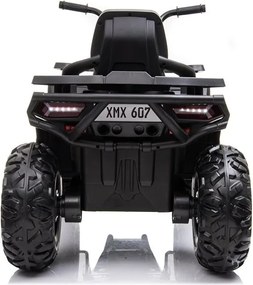 LEAN CARS Elektrická štvorkolka XMX607 LED MP3 čierna