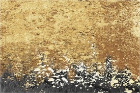 Obraz - Zlatá štruktúra N⁰3 (90x60 cm)