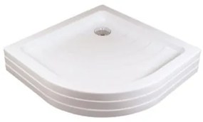 Sprchová vanička štvrťkruhová Ravak 90x90 cm akrylát A207001120, 1 ks