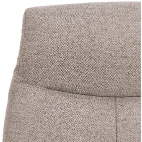 Béžové relaxačné kreslo z textílie buklé London – Actona