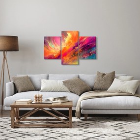 Obraz - Dynamická abstrakcia (90x60 cm)