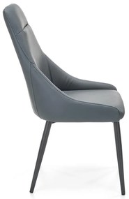 Jedálenská stolička K465 tmavo šedá