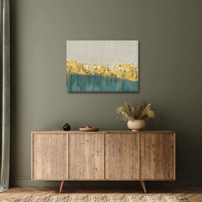 Obraz - Textúra so zlatým dekorom (70x50 cm)