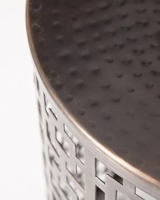 Príručný stolík Fabia výška 46 cm bronze