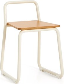 Béžová kovová detská stolička Tinn – Kave Home