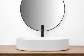 Rea Nadia, keramické umývadlo na dosku 61x38 cm, biela lesklá, REA-U1055