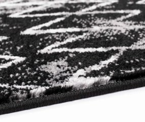 Dekorstudio Moderný koberec TIMELESS - 7547 čierno biely Rozmer koberca: 80x150cm