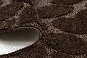 Kúpeľňový koberček SUPREME LINES kamienky, hnedý