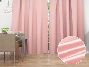 Biante Saténový záves LUX-L061 Svetlo koralovo ružový 140x230 cm