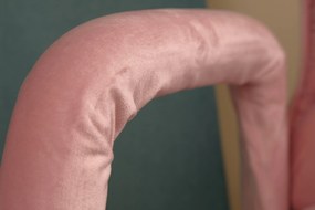 Bestent Polohovacie kreslo s podnožkou Pink Elegance