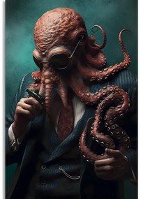 Obraz zvierací gangster chobotnica - 80x120