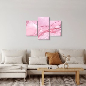 Obraz - Ružový mramor (90x60 cm)