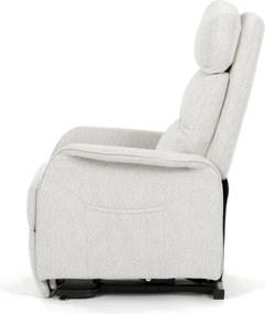 Polohovacie kreslo béžové, elektrické TV-L8960 CRM2