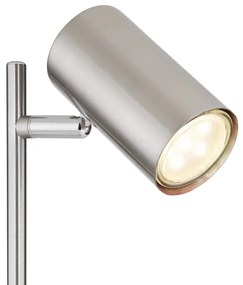 Globo 57910T - Stolná lampa ROBBY 1xGU10/5W/230V matný chróm
