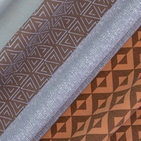 SATÉNOVÉ OBLIEČKY MIA EXCLUSIVE 200X220 CM, 2KS 70X80 CM VZOROVANÉ