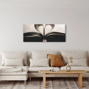 Obraz knihy (120x50 cm)