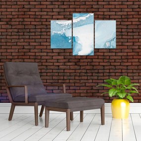 Obraz - Modrý dekor (90x60 cm)