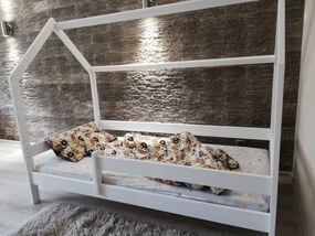 Raj posteli Detská posteľ domček D8 ZWNG - 200 DMJ