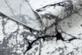 Koberec COZY 8871 Marble sivý