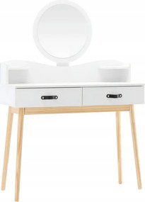 Toaletný stolík MINIMAL biely PHO1602