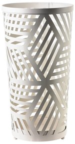 Kovový stojan na dáždniky Cedric White Line, 45,5x24 cm