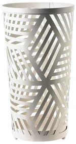 Kovový stojan na dáždniky Cedric White Line, 45,5x24 cm