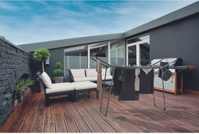 Leifheit Sušiak na bielizeň Pegasus 150 Solid Slim Black 81690