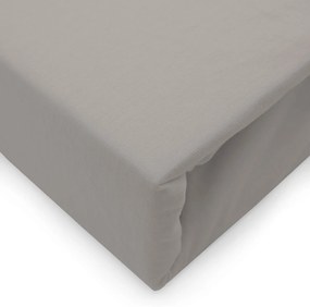 JERSEY PRESTIERADLO 90X200 CM, VÝŠKA 30 CM SIVÉ