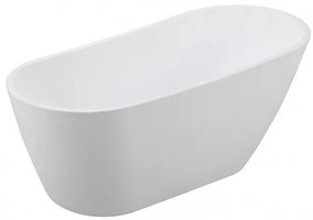 Vaňa Melody 170/80 + sifón klik-klak čierny s prepadom slim čierna