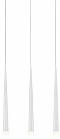 Minimalistické svietidlo Stylo 3 biele