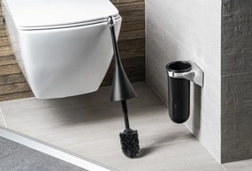 Sapho Sapho, COLORED WC kefa závesná, ABS, čierna matná, A65801NE