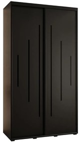 Skriňa 45 Canaris 12 130 čierna/čierna