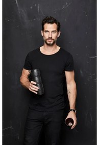 Čierne keramické hrnčeky v súprave 4 ks na latte 270 ml Gastro Black/Mix – Bitz